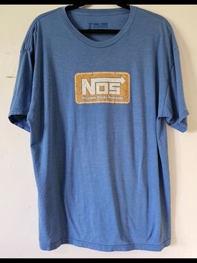 Nitrous Oxide Systems Short Sleeve Tee in Blue